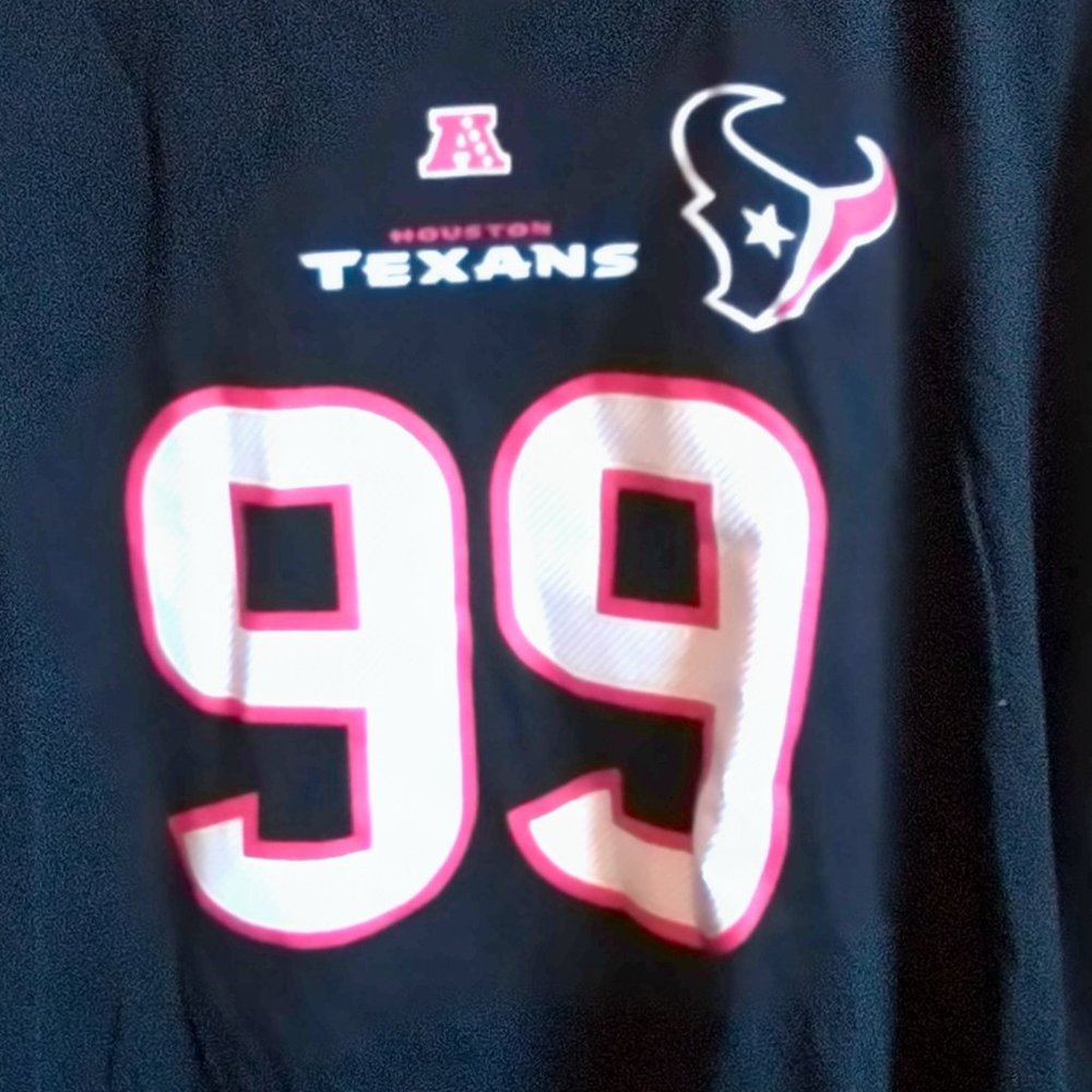 HOUSTON TEXANS #99 TEE... EUC
